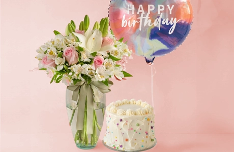 Regalos de cumpleaños a domicilio - Entrega en 2 horas – Guapa con flores